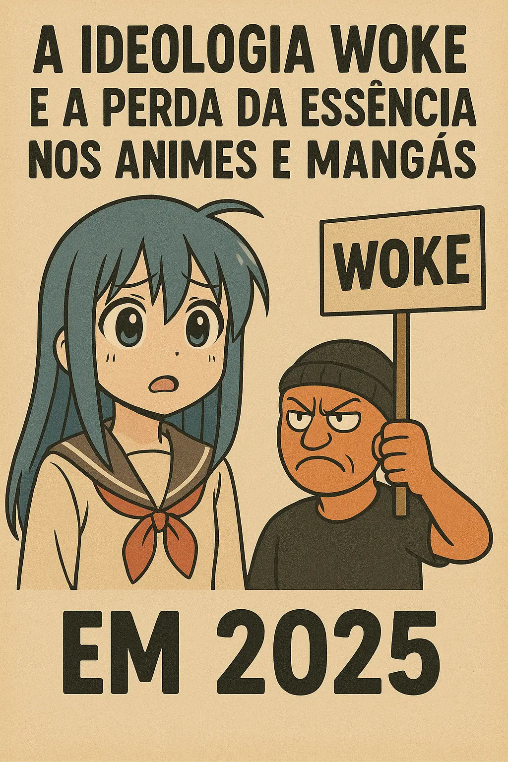 A Ideologia Woke e a Perda da Essência nos Animes e Mangás em 2025
